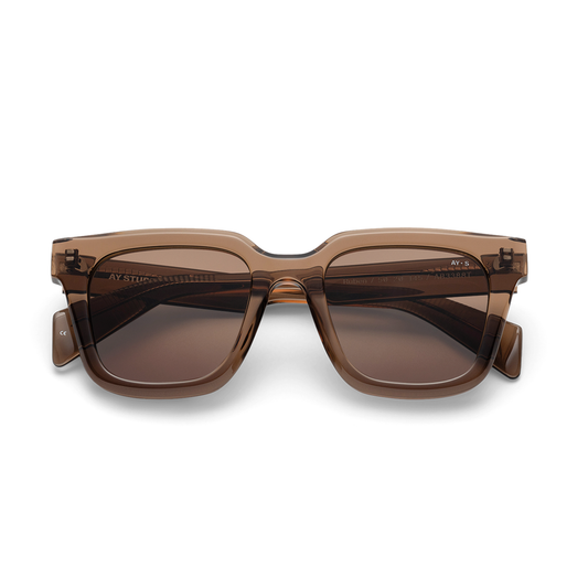 Ruben Transparent Coffee Brown