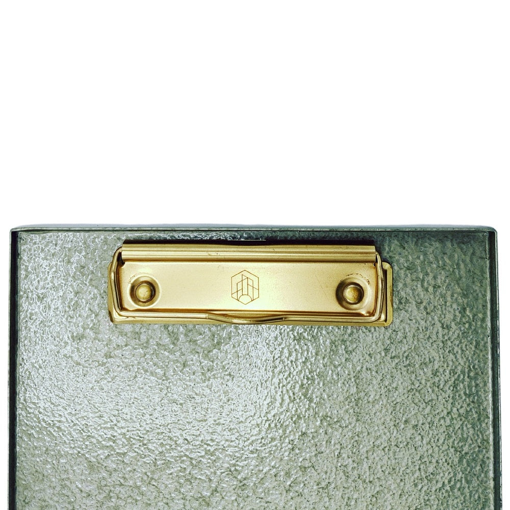Clipboard Metal A5 green