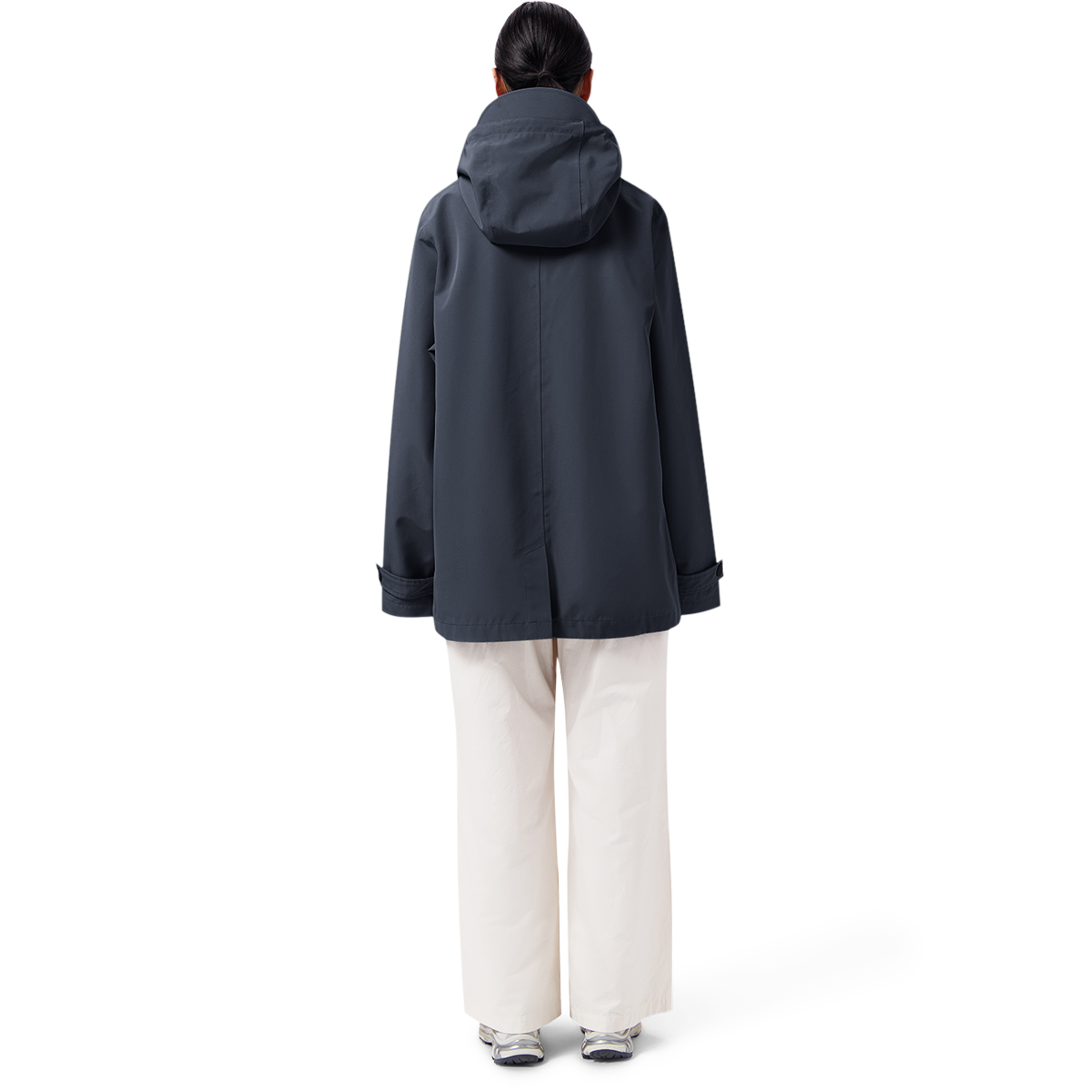 Mac Short Rain Coat Navy