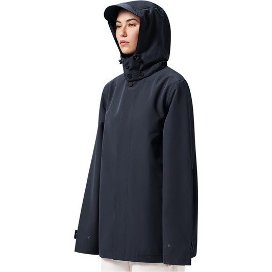 Mac Short Rain Coat Navy