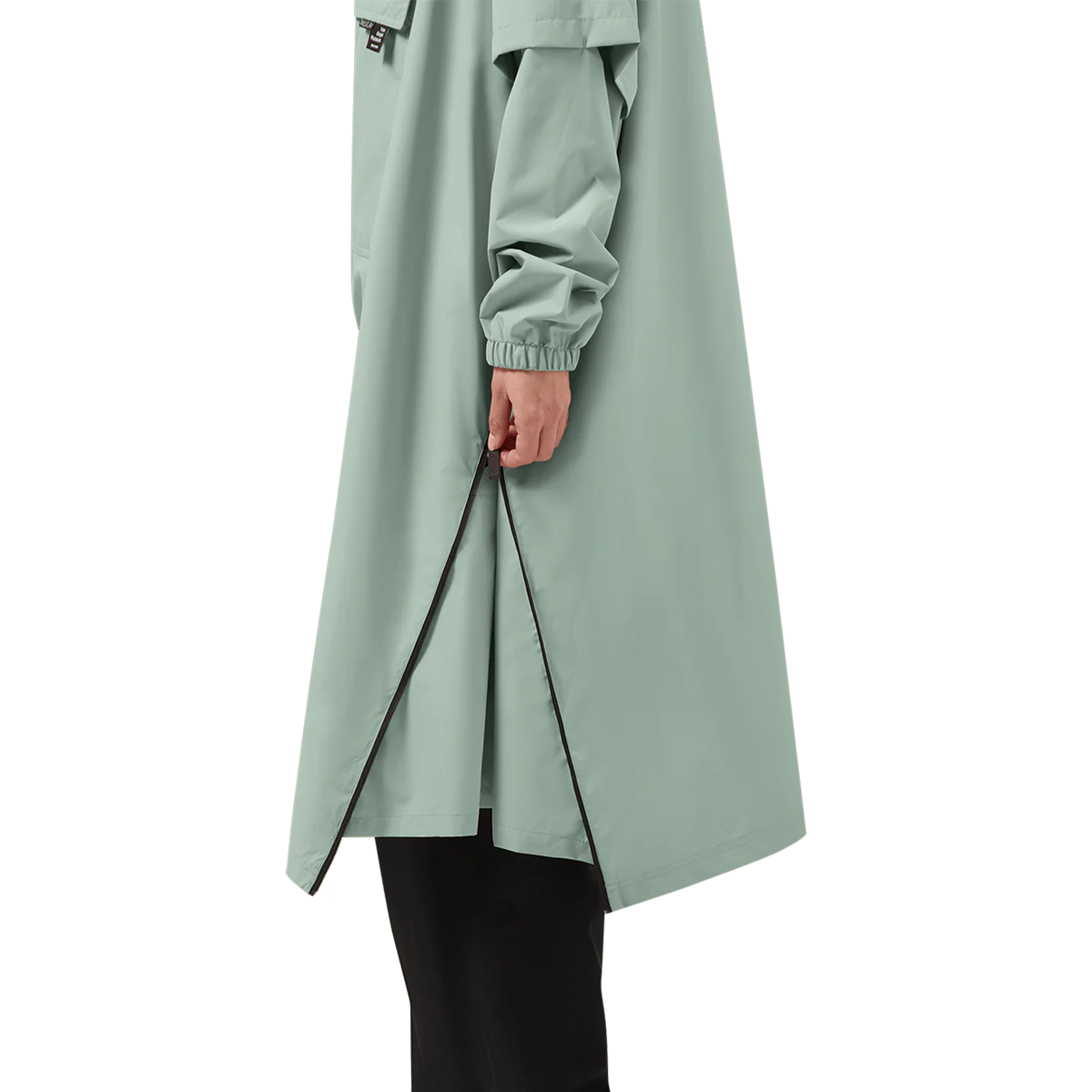 Poncho Blue Aqua