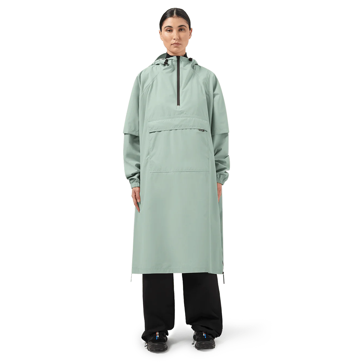 Poncho Blue Aqua
