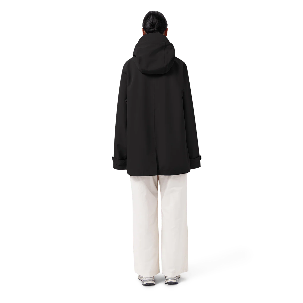 Mac Short Rain Coat Black