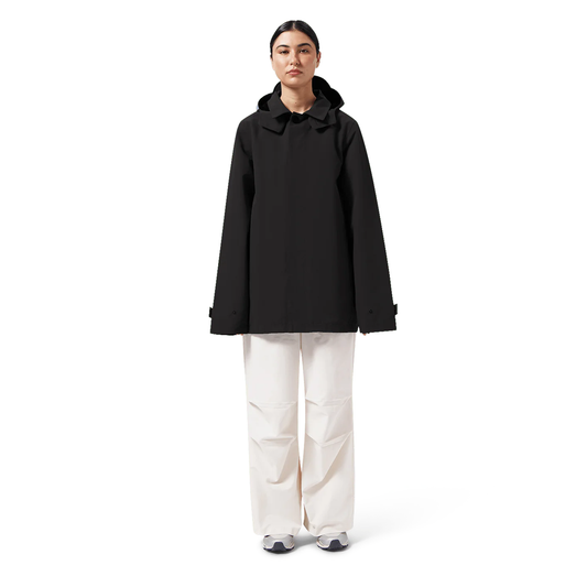 Mac Short Rain Coat Black
