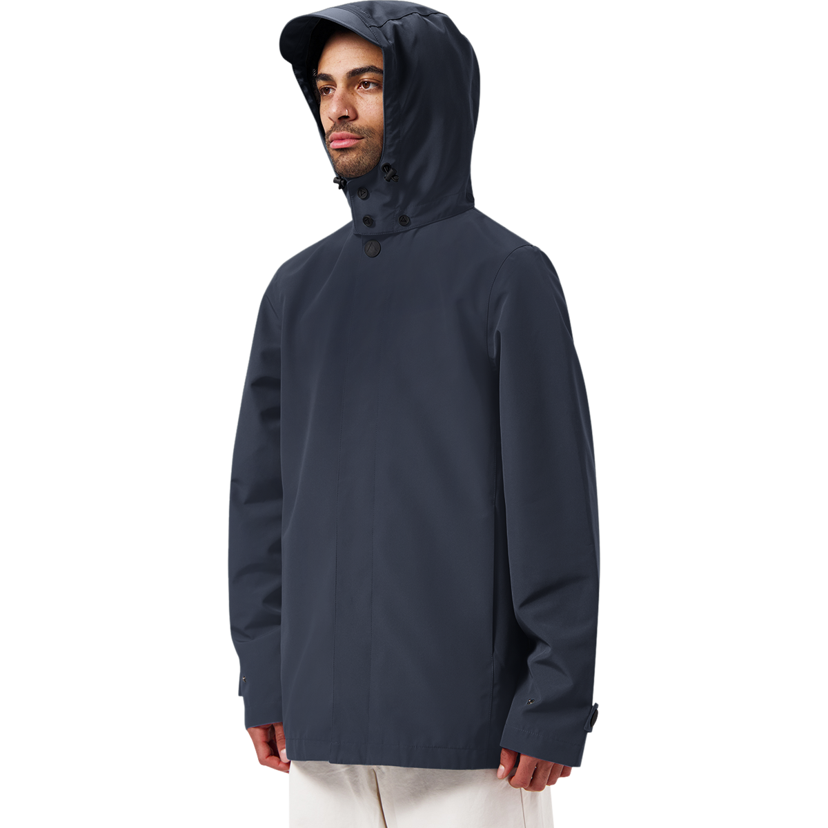 Mac Short Rain Coat Navy