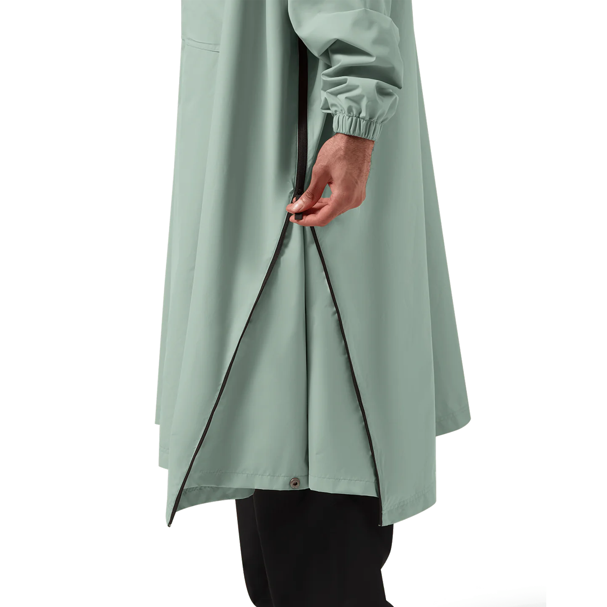 Poncho Blue Aqua