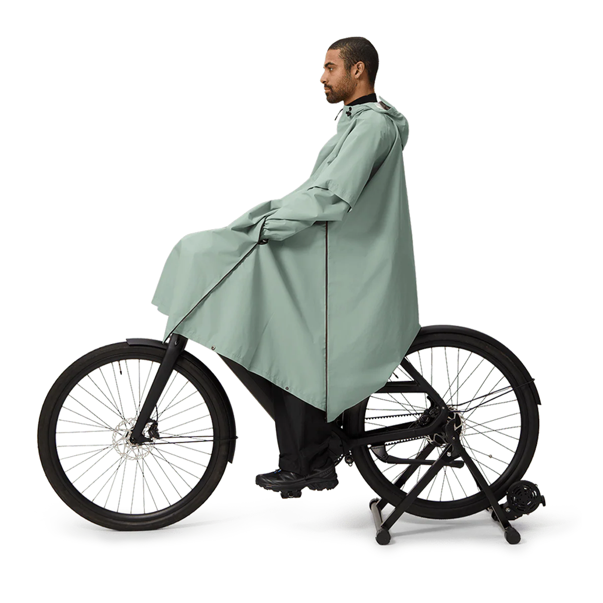 Poncho Blue Aqua