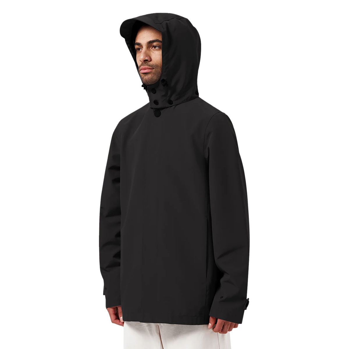 Mac Short Rain Coat Black