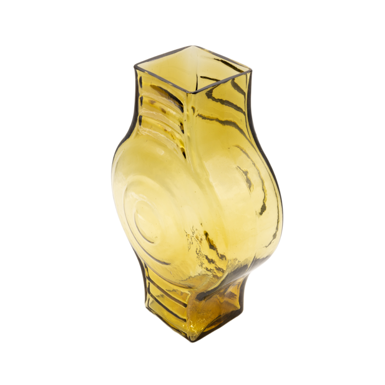 Vase large, Infinite Round, amber