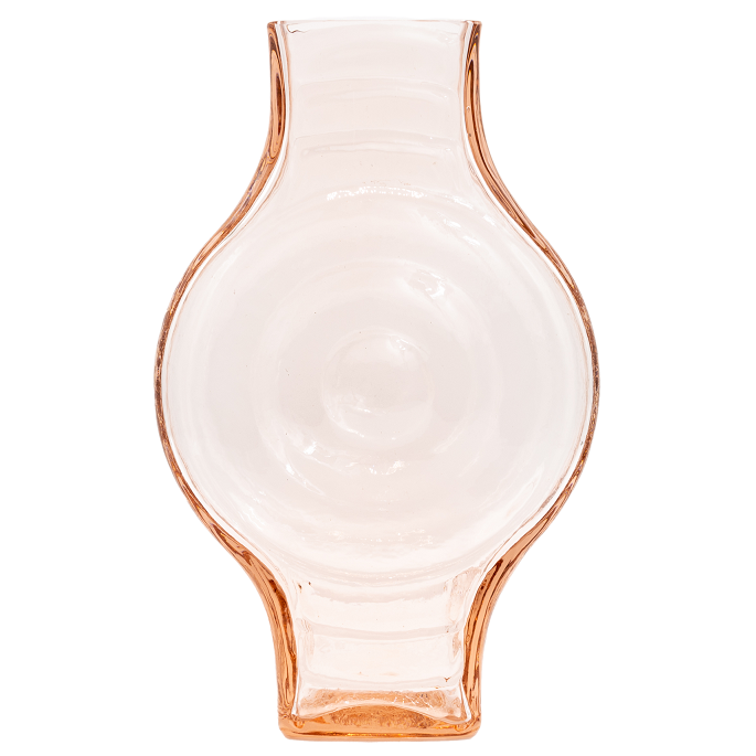 Vase large, Infinite Round, blush pink