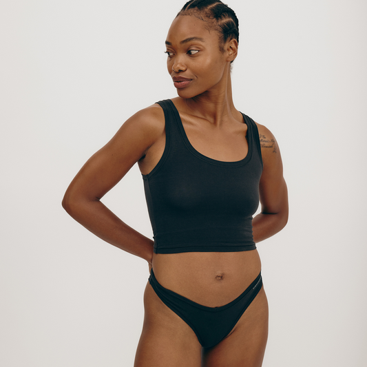 Flex Cheeky Briefs Black