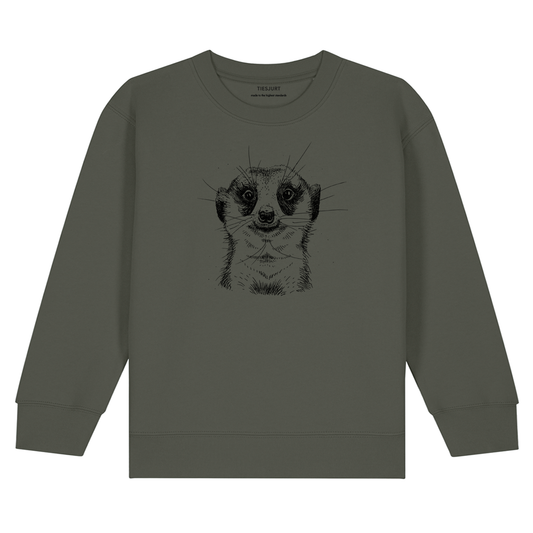 Kids Lennox Sweater Khaki Meerkat