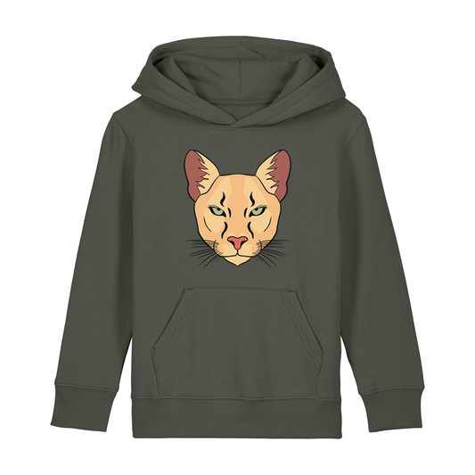 Kids Bobby Hoodie Khaki Cougar