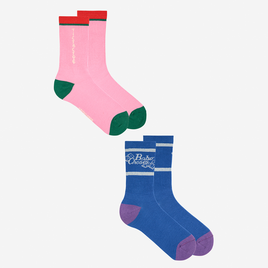Tic Tac Toe short socks pack