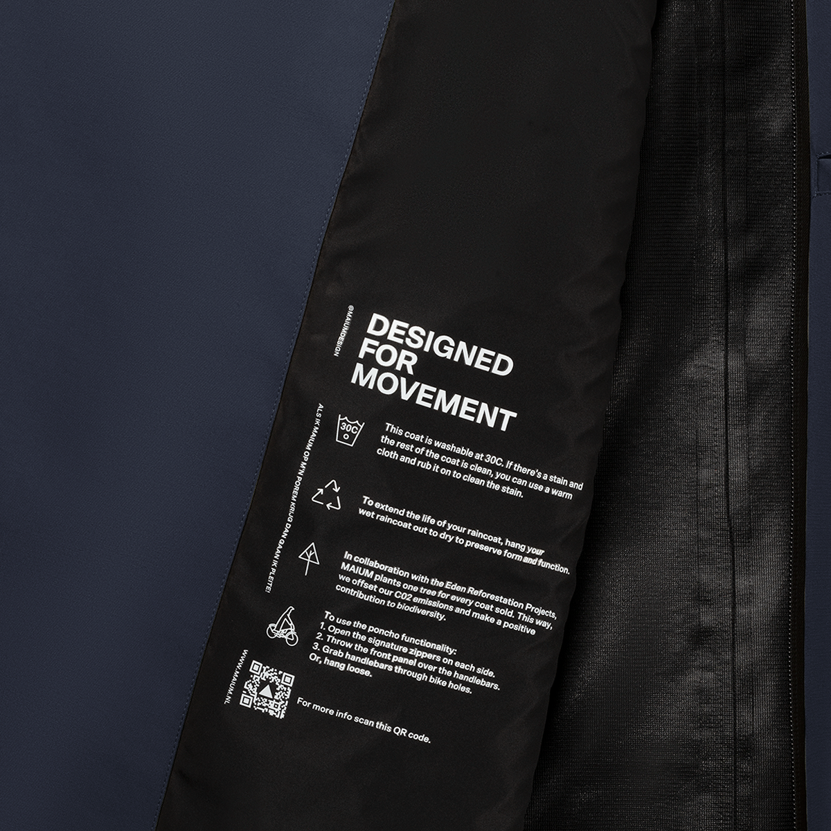 Trench Navy Blue