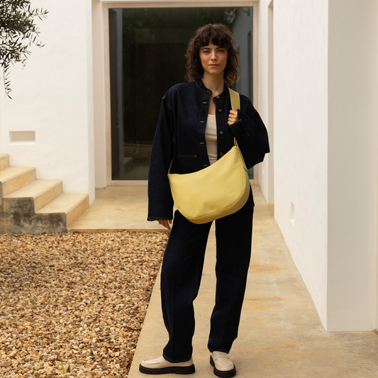 Umi Cross Body Shopper Pampas