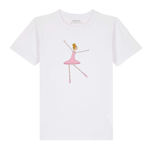 Kids Sydney T-shirt White Ballerina