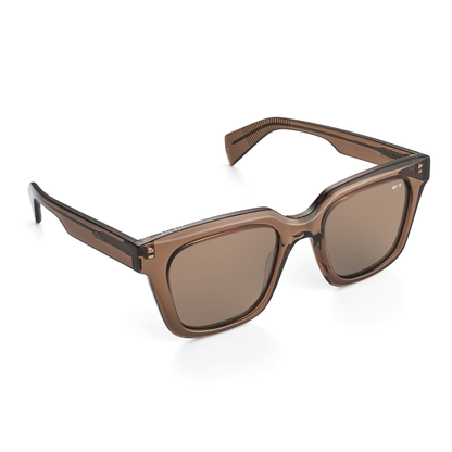 Ruben Transparent Coffee Brown