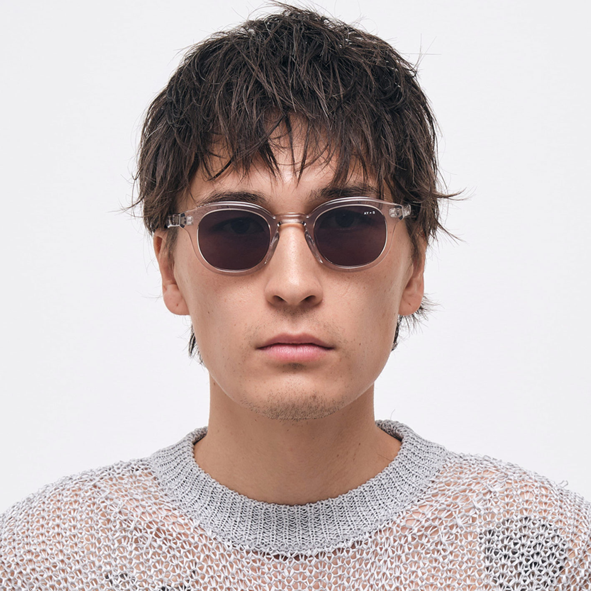 Suede Transparent Sand