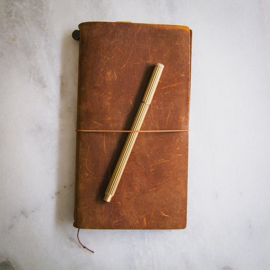 Brass pen