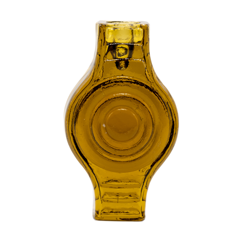 Candle Holder, Infinite Round, amber