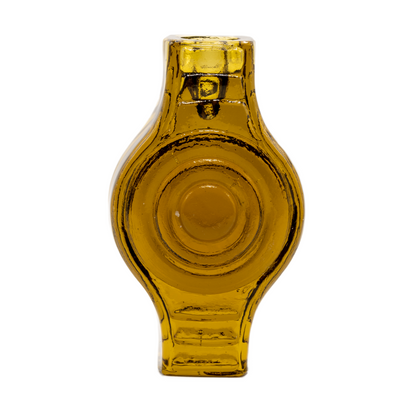 Candle Holder, Infinite Round, amber