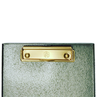 Clipboard Metal A5 green