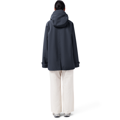 Mac Short Rain Coat Navy