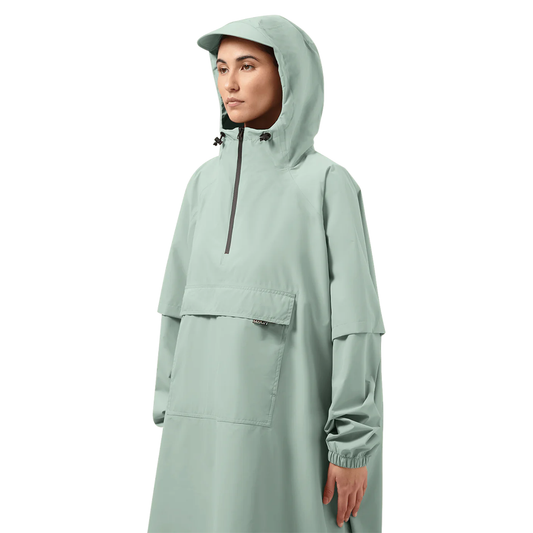 Poncho Blue Aqua