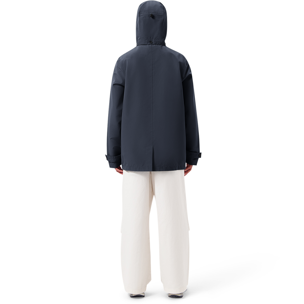 Mac Short Rain Coat Navy