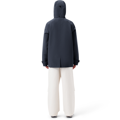 Mac Short Rain Coat Navy