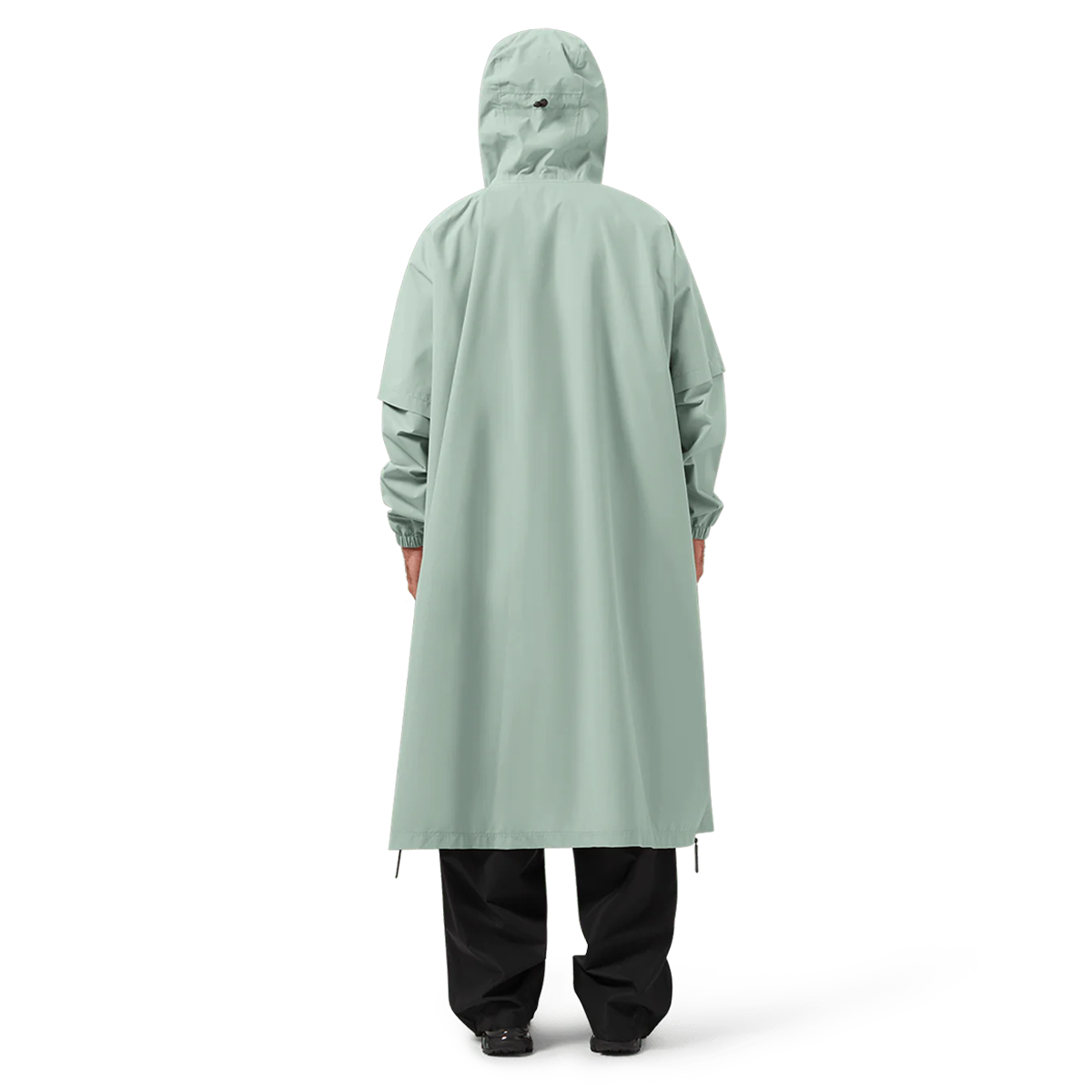 Poncho Blue Aqua