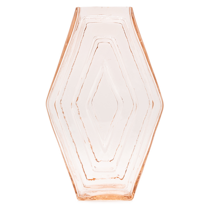 Vase large, Infinite Hexagon, blush pink