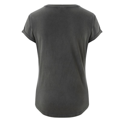 Women Jael T-Shirt Stone Wash Grey