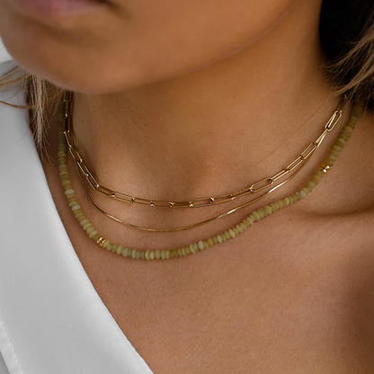 Square Chain Necklace