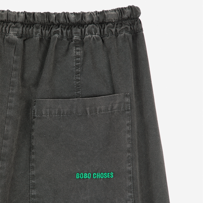 Dark grey cocoon pants