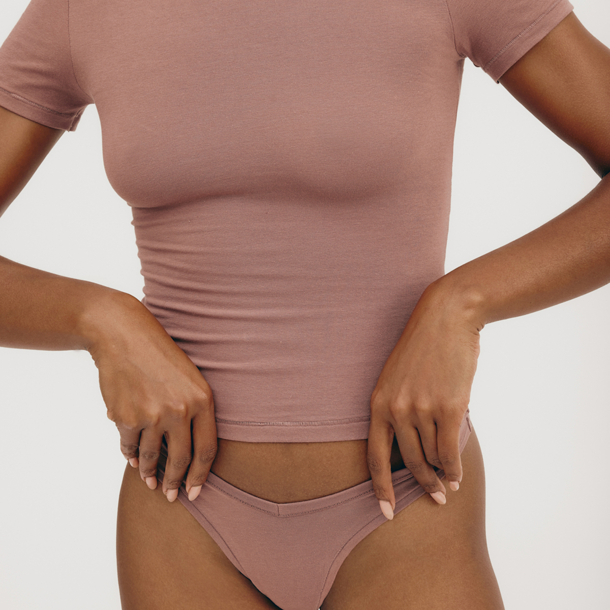 Flex Thong Rose Wood