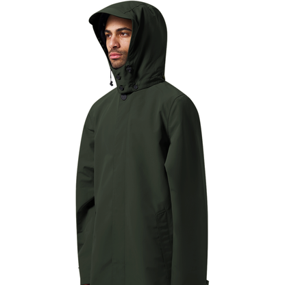 Mac Rain Coat Dark Oak