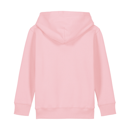 Kids Bobby Hoodie Light Pink Sitting
