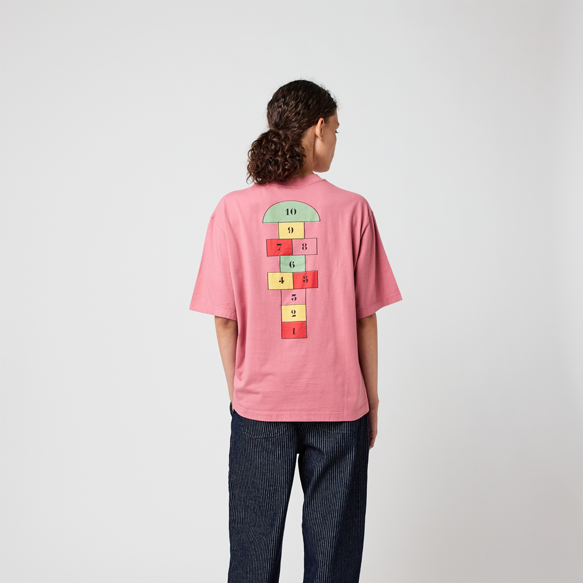Hopscotch relaxed T‑shirt