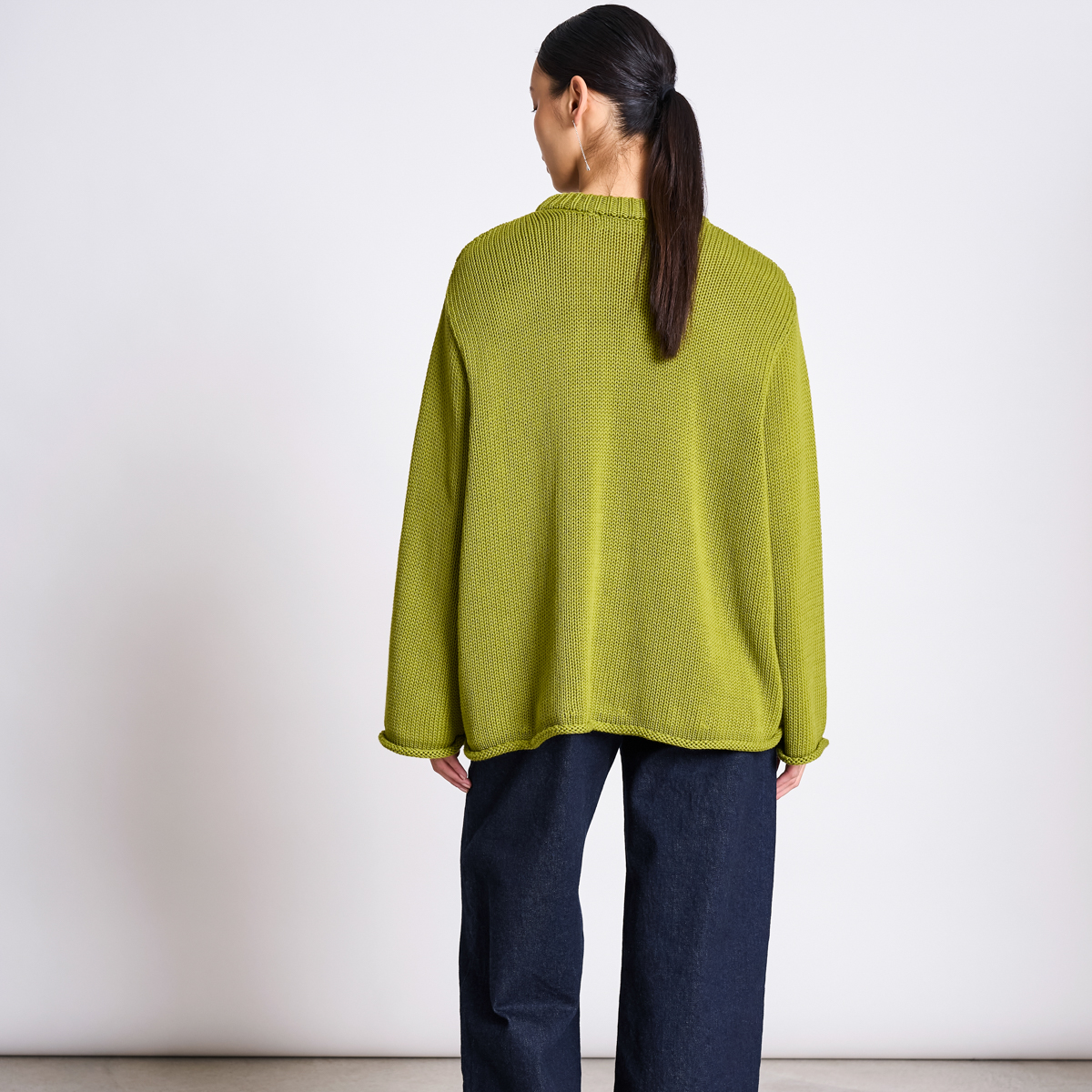 Jumper sona mossy pear