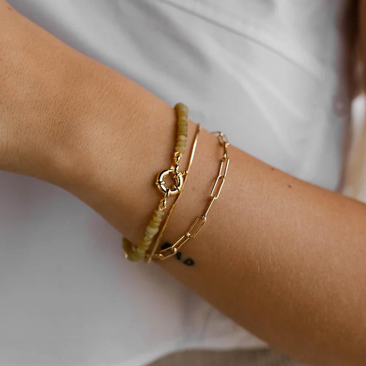 Square Chain Bracelet