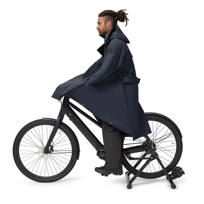 Trench Navy Blue