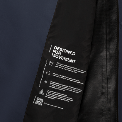 Trench Navy Blue