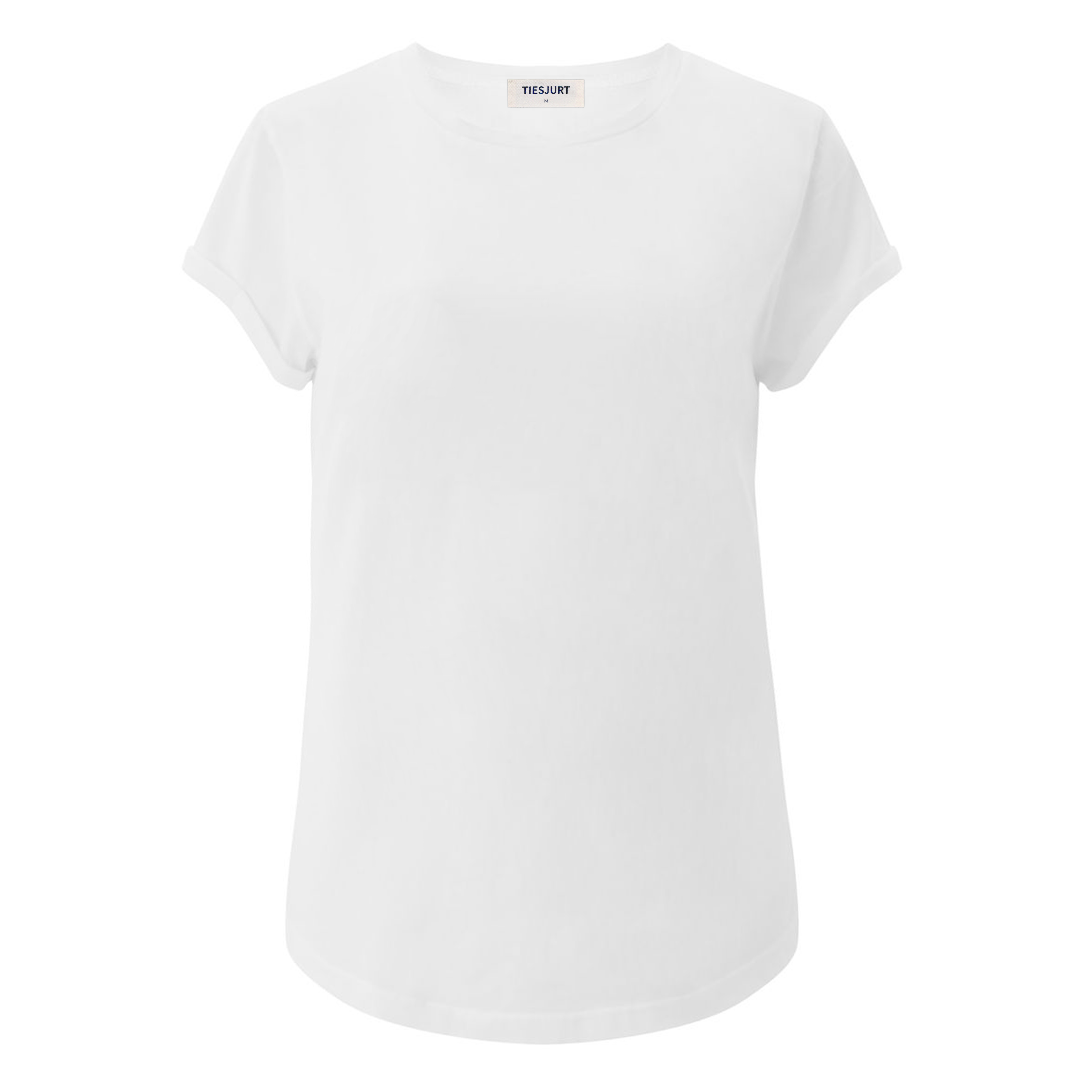 WOMEN JAEL T-SHIRT WHITE - TIESJURT